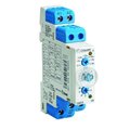 Crouzet Multifunction Timer, DIN Rail, SPDT 5A/3A, 12-240 VDC, 24-240 VAC 88829198